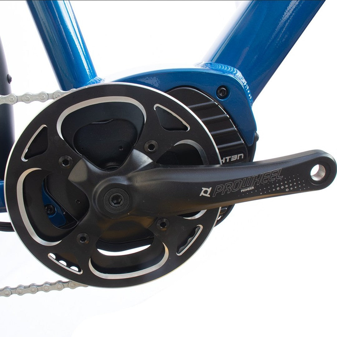Bicicleta Path eléctrica C/Pantalla LCD 250 watts Azul